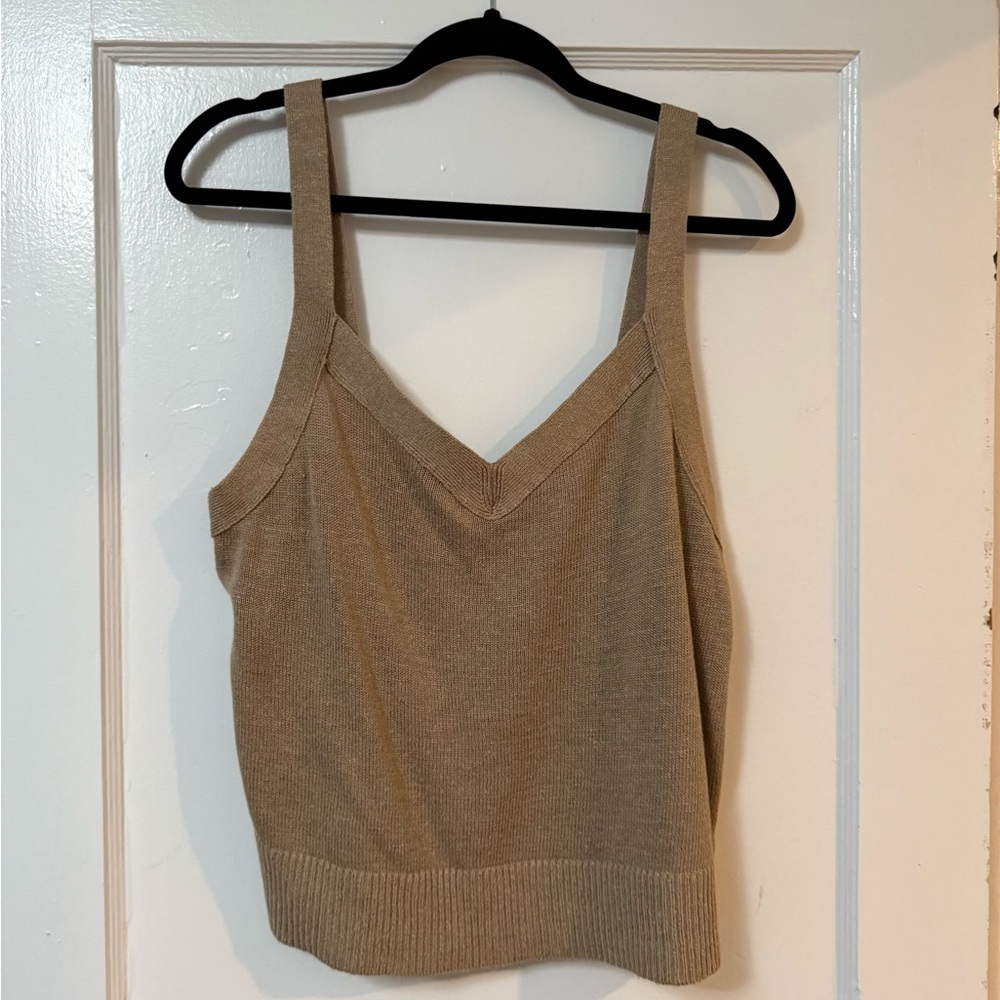 Banana Republic Tan Tank Top